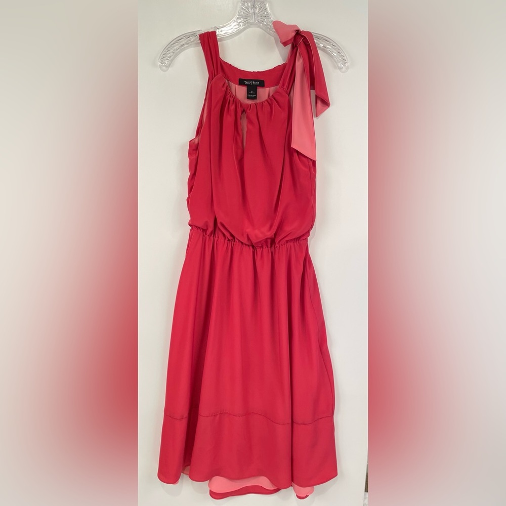 White House | Black Market Women’s Coral Dress Size 2